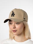 Бейсболка 47 BRAND арт. B-REPDT12WBP-KH Los Angeles Dodgers MLB (бежевый)